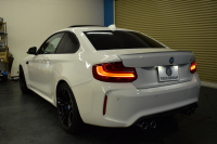 BMW Mシリーズ M2 MDCT 7速DCT ｻﾝﾙｰﾌ ﾋｰﾀｰ付黒革 LEDﾘﾝｸﾞｷｾﾉﾝﾍｯﾄﾞﾗｲﾄ ﾀｯﾁﾊﾟｯﾄﾞHDDﾅﾋﾞ 19AW  車線逸脱&歩行者警告 衝突軽減ﾌﾞﾚｰｷ ｶｰﾎﾞﾝｲﾝﾃﾘｱ Bｶﾒﾗ iｽﾄｯﾌﾟ ｽﾏｰﾄｷｰ 2年保証