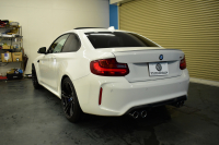 BMW Mシリーズ M2 MDCT 7速DCT ｻﾝﾙｰﾌ ﾋｰﾀｰ付黒革 LEDﾘﾝｸﾞｷｾﾉﾝﾍｯﾄﾞﾗｲﾄ ﾀｯﾁﾊﾟｯﾄﾞHDDﾅﾋﾞ 19AW  車線逸脱&歩行者警告 衝突軽減ﾌﾞﾚｰｷ ｶｰﾎﾞﾝｲﾝﾃﾘｱ Bｶﾒﾗ iｽﾄｯﾌﾟ ｽﾏｰﾄｷｰ 2年保証