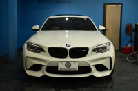 BMW Mシリーズ M2 MDCT 7速DCT ｻﾝﾙｰﾌ ﾋｰﾀｰ付黒革 LEDﾘﾝｸﾞｷｾﾉﾝﾍｯﾄﾞﾗｲﾄ ﾀｯﾁﾊﾟｯﾄﾞHDDﾅﾋﾞ 19AW  車線逸脱&歩行者警告 衝突軽減ﾌﾞﾚｰｷ ｶｰﾎﾞﾝｲﾝﾃﾘｱ Bｶﾒﾗ iｽﾄｯﾌﾟ ｽﾏｰﾄｷｰ 2年保証