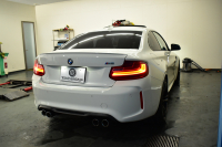 BMW Mシリーズ M2 MDCT 7速DCT ｻﾝﾙｰﾌ ﾋｰﾀｰ付黒革 LEDﾘﾝｸﾞｷｾﾉﾝﾍｯﾄﾞﾗｲﾄ ﾀｯﾁﾊﾟｯﾄﾞHDDﾅﾋﾞ 19AW  車線逸脱&歩行者警告 衝突軽減ﾌﾞﾚｰｷ ｶｰﾎﾞﾝｲﾝﾃﾘｱ Bｶﾒﾗ iｽﾄｯﾌﾟ ｽﾏｰﾄｷｰ 2年保証