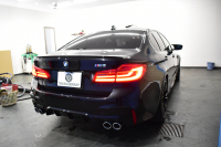 BMW Mシリーズ M5 V8ﾂｲﾝﾀｰﾎﾞ600馬力 Bowers&Wikinsｻｳﾝﾄﾞ ｺﾝﾌｫｰﾄP  MxDrive（4WD//2WD切替可） 全席ﾋｰﾀｰ&前席ﾍﾞﾝﾁﾚｰｼｮﾝ&ﾏｯｻｰｼﾞ付ｼﾙﾊﾞｰｽﾄｰﾝﾚｻﾞｰ ｽﾃｱﾘﾝｸﾞﾋｰﾀｰ 追従ACC LCW LEDﾍｯﾄﾞﾗｲﾄ HUD 液晶ﾒｰﾀｰ 360度ｶﾒﾗ3Dﾋﾞｭｰ 20AW 電動ﾄﾗﾝｸ 2年保証