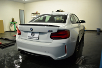 BMW Mシリーズ M2 ｺﾝﾍﾟﾃｨｼｮﾝ MDCT 7速DCT LCI後期 ｺﾝﾍﾟﾃｨｼｮﾝ専用410馬力ｴﾝｼﾞﾝ ﾍｷｻｺﾞﾅﾙLEDﾍｯﾄﾞﾗｲﾄ&ﾃｰﾙ ﾋｰﾀｰ付黒革 harman/kardon ﾀｯﾁﾊﾟﾈﾙHDDﾅﾋﾞBｶﾒﾗ 専用19AW 車線逸脱&歩行者警告 衝突軽減ﾌﾞﾚｰｷ ｶｰﾎﾞﾝｲﾝﾃﾘｱ Mｼｰﾄﾍﾞﾙﾄ  2年保証