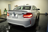 BMW Mシリーズ M2 ｺﾝﾍﾟﾃｨｼｮﾝ MDCT 7速DCT LCI後期 ｺﾝﾍﾟﾃｨｼｮﾝ専用410馬力ｴﾝｼﾞﾝ ﾍｷｻｺﾞﾅﾙLEDﾍｯﾄﾞﾗｲﾄ&ﾃｰﾙ ﾋｰﾀｰ付黒革 harman/kardon ﾀｯﾁﾊﾟﾈﾙHDDﾅﾋﾞBｶﾒﾗ 専用19AW 車線逸脱&歩行者警告 衝突軽減ﾌﾞﾚｰｷ ｶｰﾎﾞﾝｲﾝﾃﾘｱ Mｼｰﾄﾍﾞﾙﾄ  2年保証