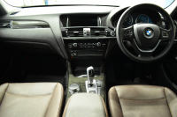 BMW X3 Xdrive20d Xﾗｲﾝ 最終ﾓﾃﾞﾙ ﾋｰﾀｰ付電動茶革 追従ACC LCW 横ﾒﾆｭｰ型ﾀｯﾁﾊﾟｯﾄﾞHDDﾅﾋﾞTV 360度ｶﾒﾗ 衝突軽減ﾌﾞﾚｰｷ 車線逸脱&歩行者警告  Bluetoothｵｰﾃﾞｨｵ&通話 電動ﾄﾗﾝｸ LEDﾌｫｸﾞﾗｲﾄ 18AW ｳｯﾄﾞﾊﾟﾈﾙ 2年保証