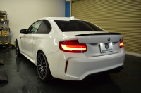 BMW Mシリーズ M2 ｺﾝﾍﾟﾃｨｼｮﾝ MDCT 7速DCT LCI後期 ｺﾝﾍﾟﾃｨｼｮﾝ専用410馬力ｴﾝｼﾞﾝ  Mﾊﾟﾌｫ車高調 ﾍｷｻｺﾞﾅﾙLEDﾍｯﾄﾞﾗｲﾄ&ﾃｰﾙ ﾋｰﾀｰ付黒革 harman/kardon ﾀｯﾁﾊﾟﾈﾙHDDﾅﾋﾞBｶﾒﾗ 専用19AW 車線逸脱&歩行者警告 衝突軽減ﾌﾞﾚｰｷ ｶｰﾎﾞﾝｲﾝﾃﾘｱ Mｼｰﾄﾍﾞﾙﾄ  2年保証